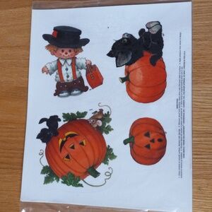 NWT Current inc Halloween window decorations stickers